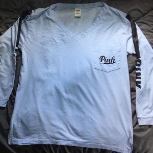 Periwinkle long sleeve shirt from VS Pink